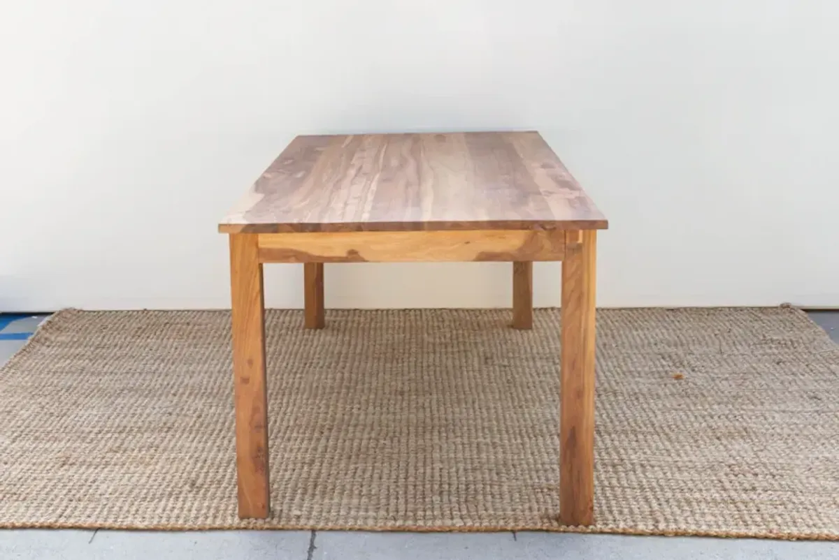 Reclaimed Teak Parson Dining Table