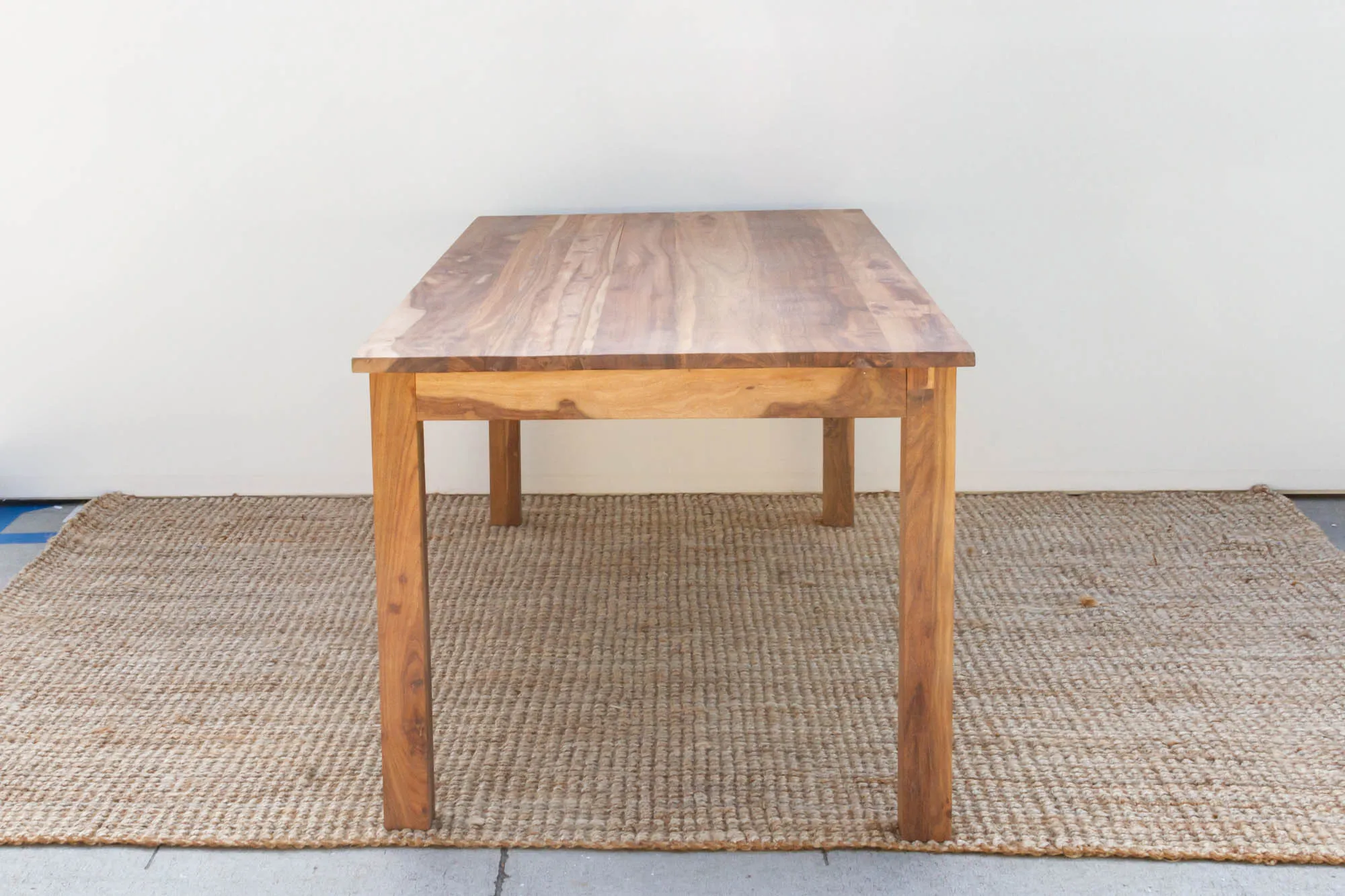 Reclaimed Teak Parson Dining Table