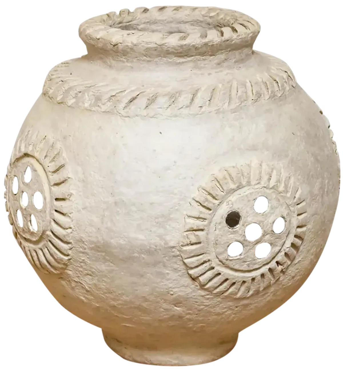 Kashmiri Paper Mache Pot - Handcrafted