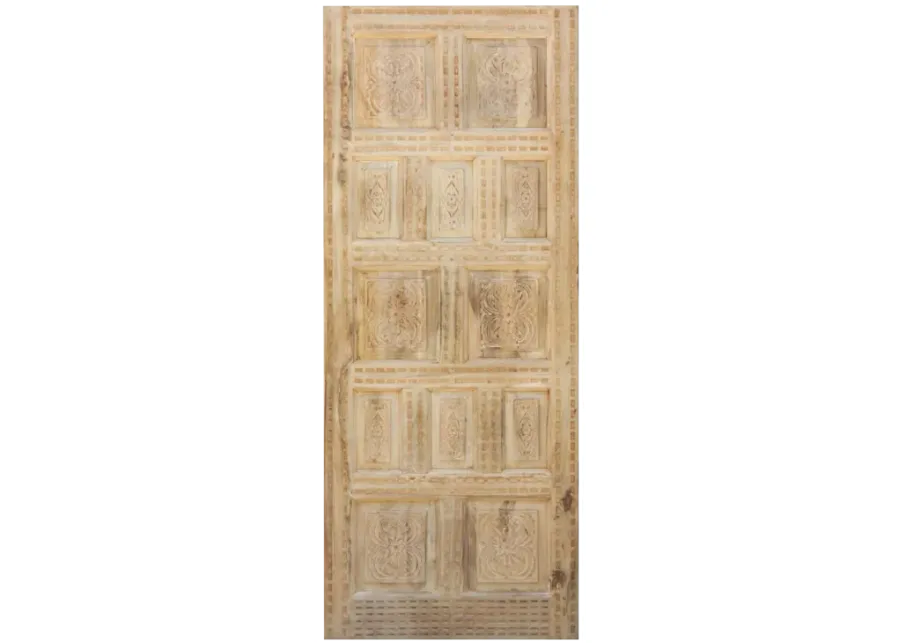 Bleached Wood Spanish Colonial Door