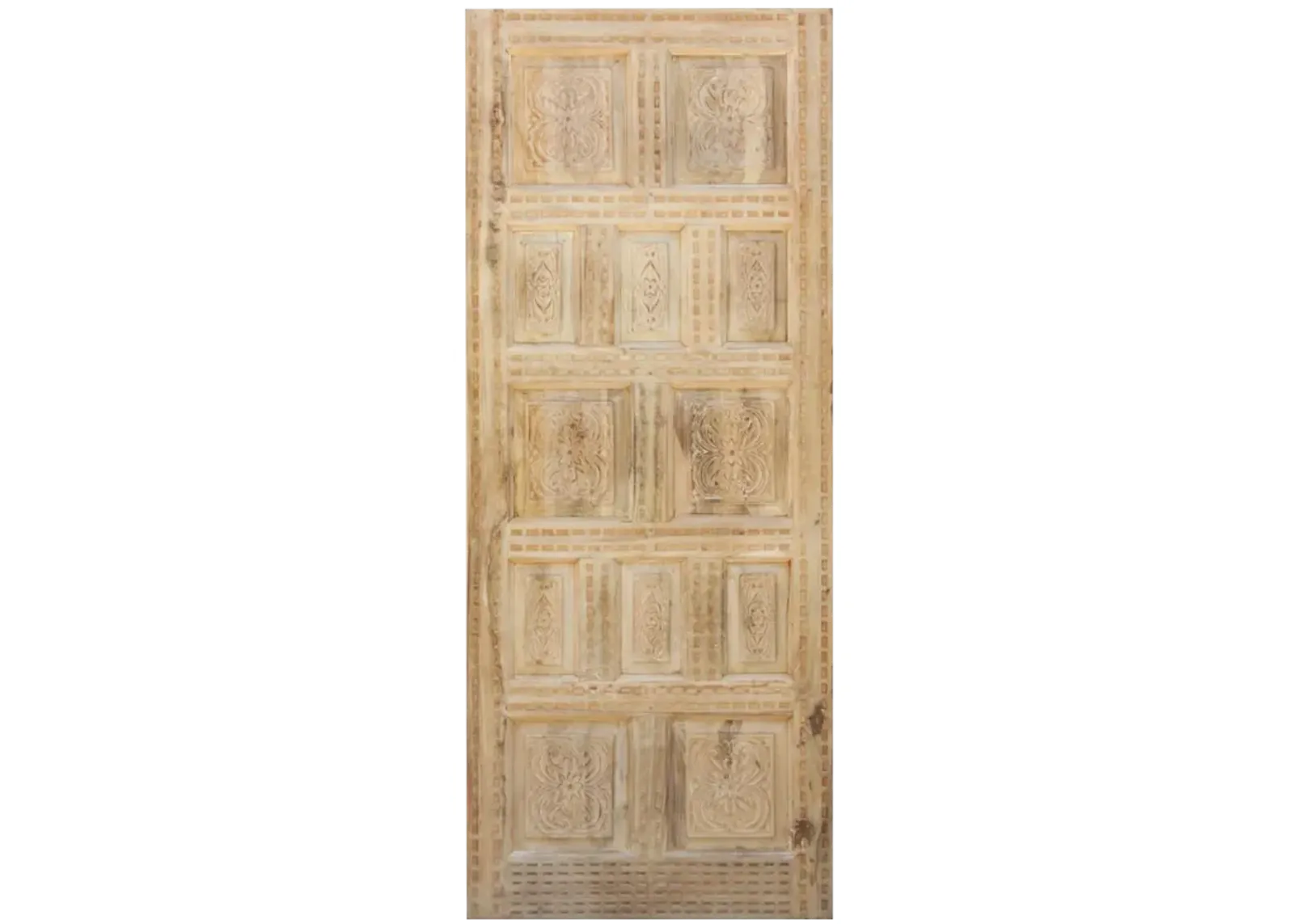 Bleached Wood Spanish Colonial Door