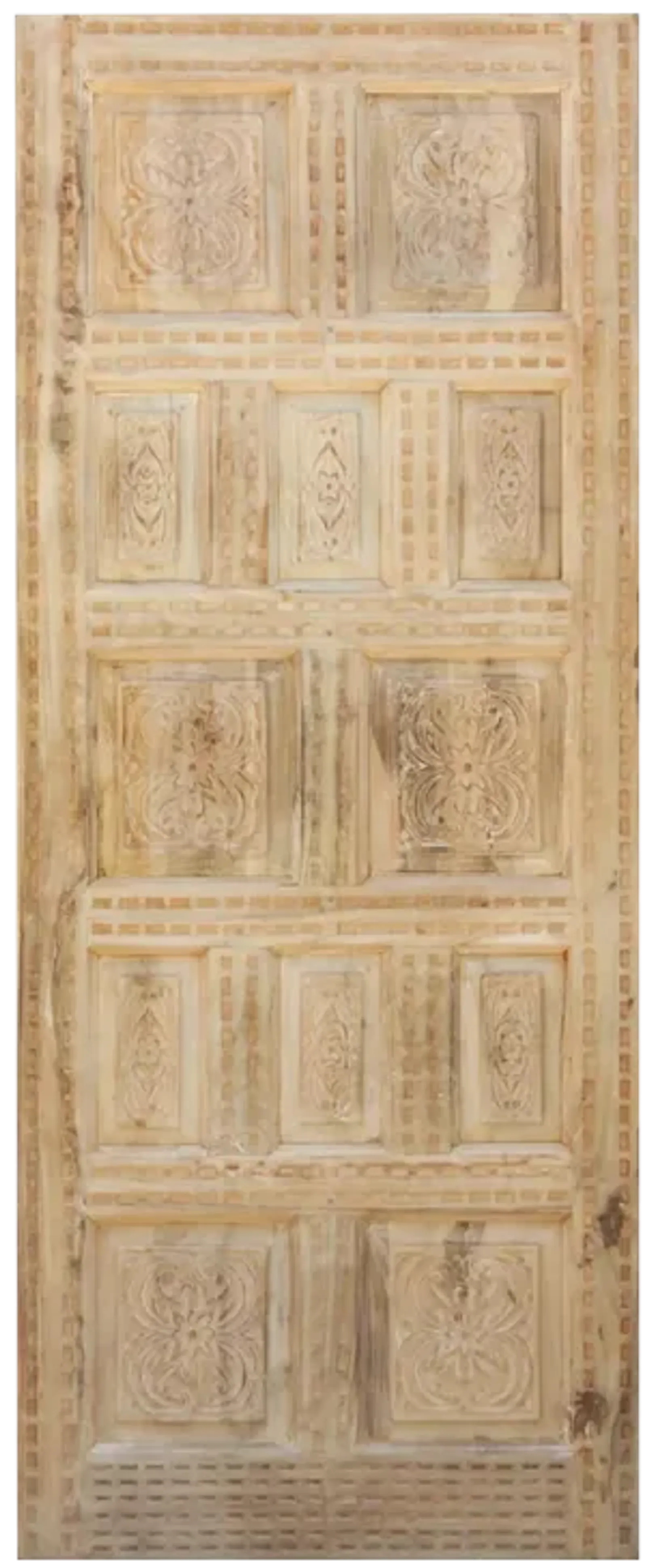 Bleached Wood Spanish Colonial Door