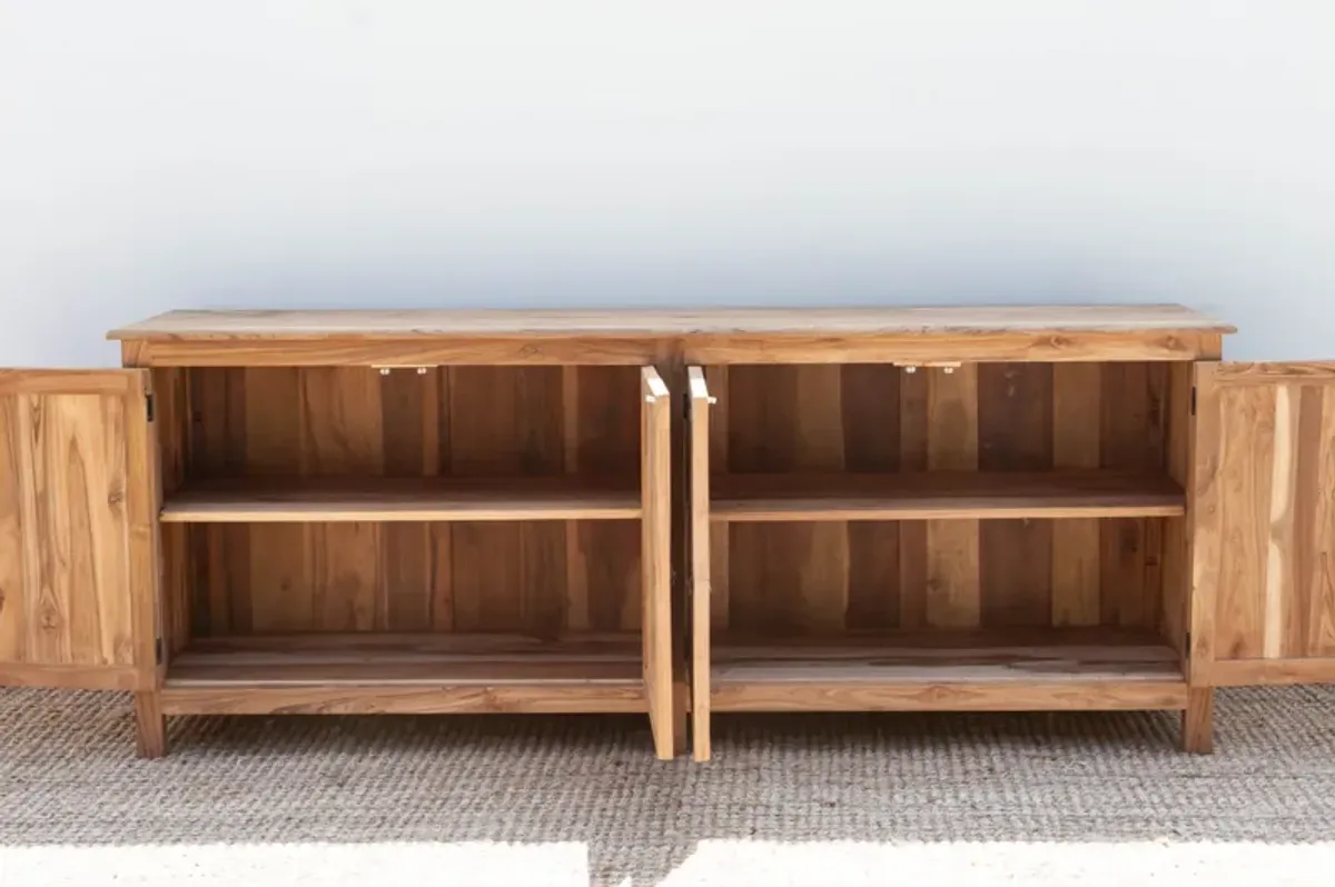 Long Damascus Mother Of Pearl Sideboard - de-cor