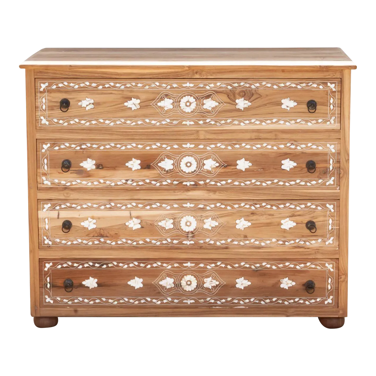 Mother of Pearl Inlay Chest of Drawers