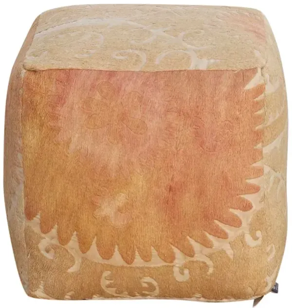 Ordo Antique Suzani Cube Ottoman