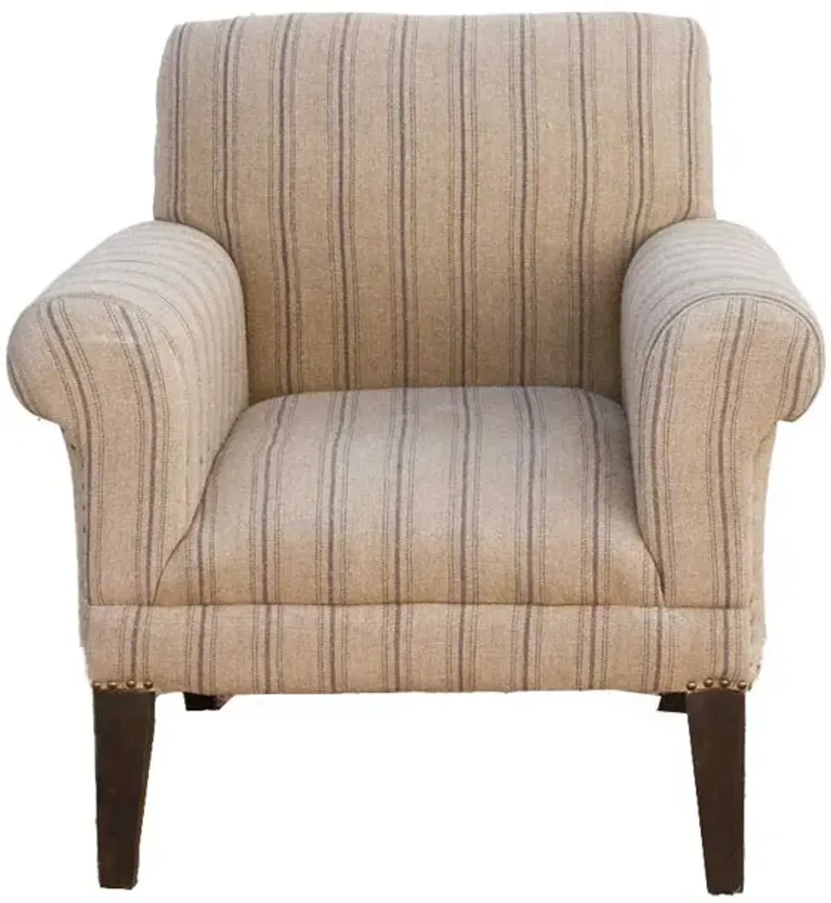 French Farmhouse Bergere Club Chair - de-cor