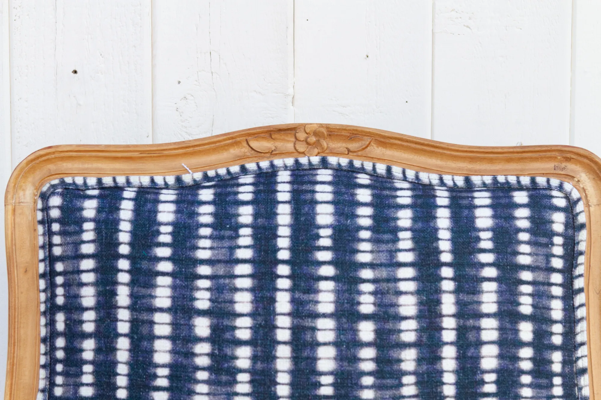 Pair of Fine French Indigo Chairs