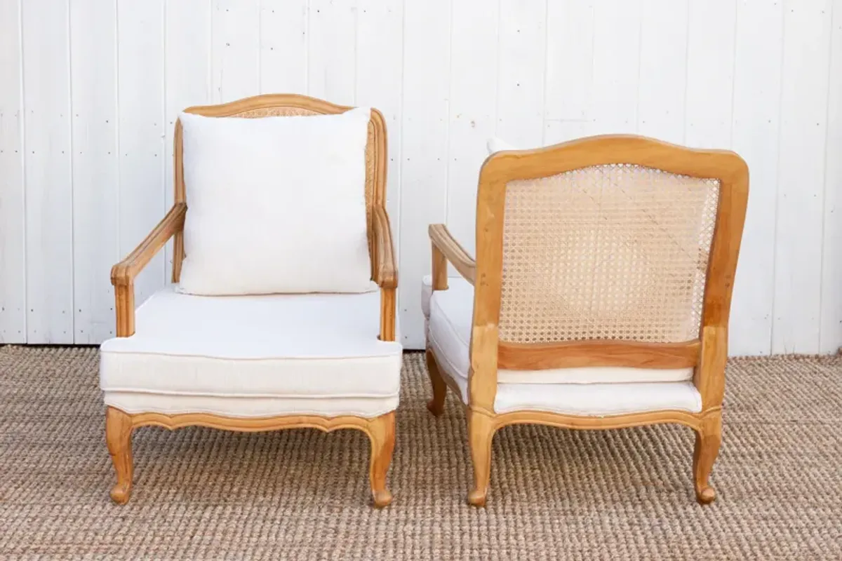 Pair of Provincial French Armchairs - Comfortable, Sturdy, Durable