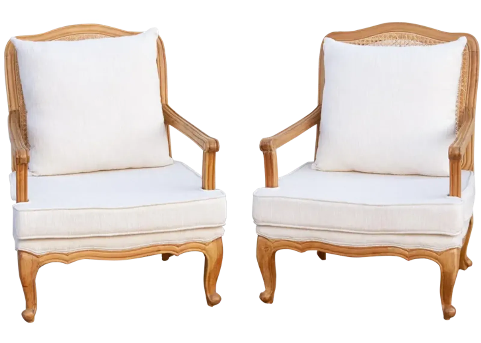 Pair of Provincial French Armchairs - Comfortable, Sturdy, Durable