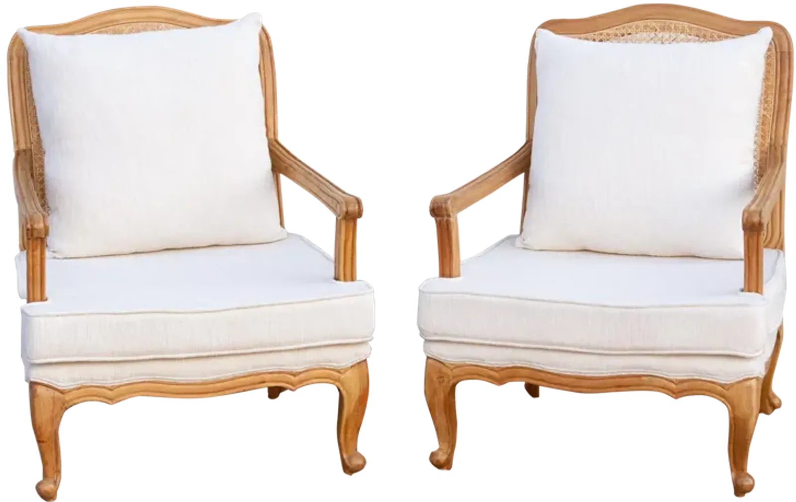 Pair of Provincial French Armchairs - Comfortable, Sturdy, Durable