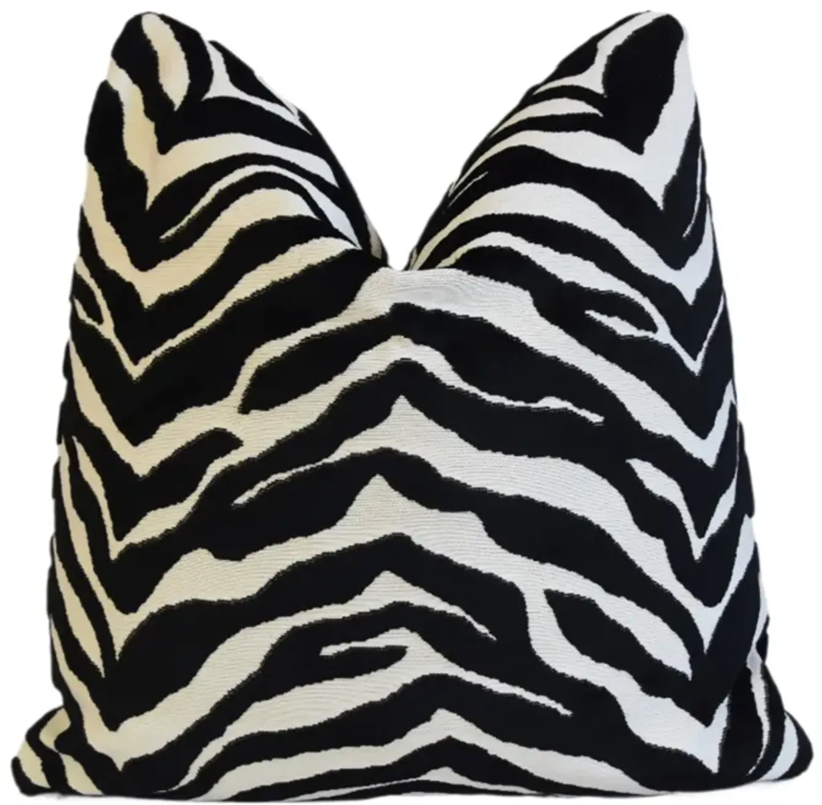 Designer Maxwell Fabrics Zebra Pillow