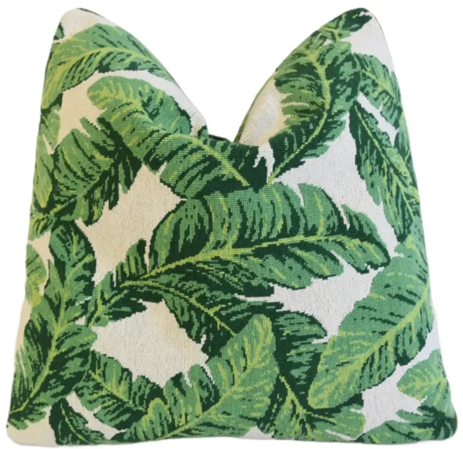 Schumacher Tropical Leaf Epingle Pillow