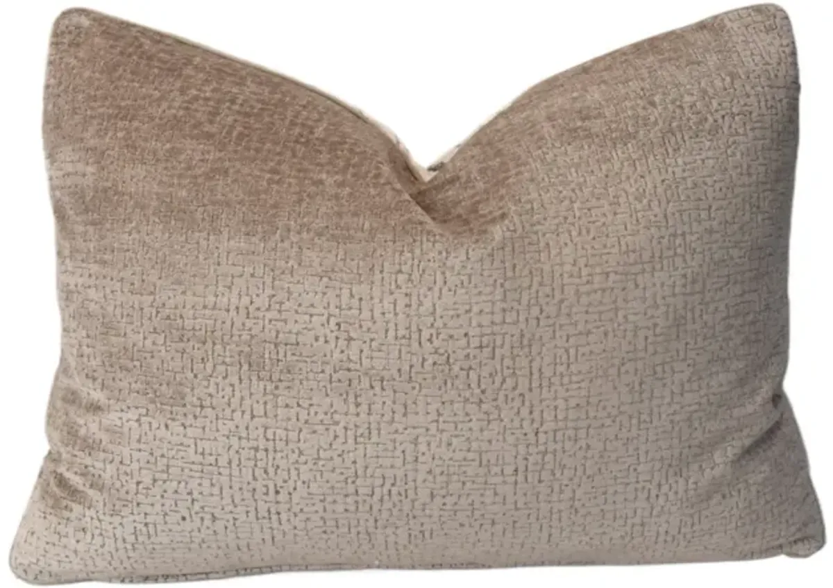 Jane Clayton Zebra Velvet Damask Pillow