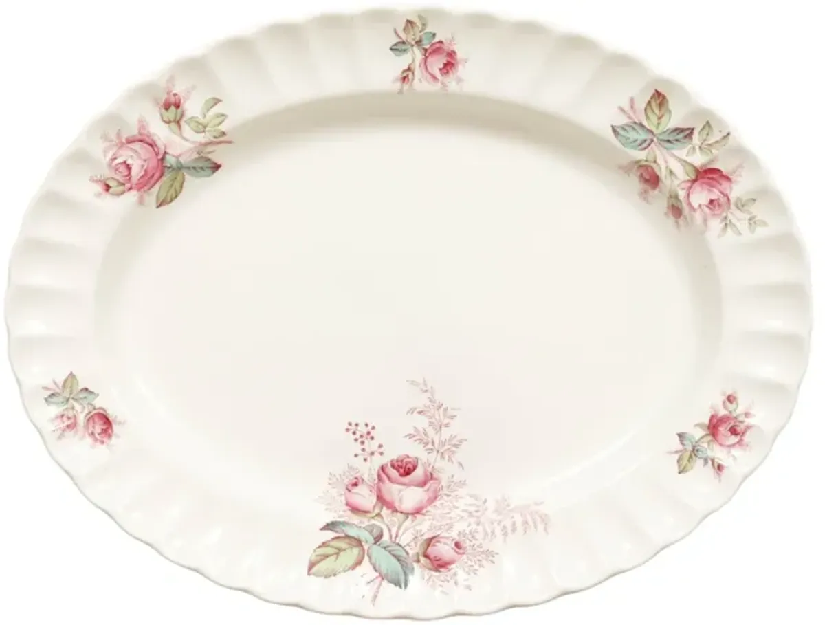 Spode “Dubarry” Ceramic Serving Platter - pink