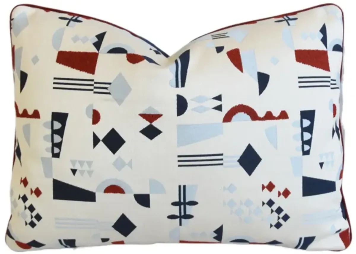 French Lelievre Regate Nautique Pillow