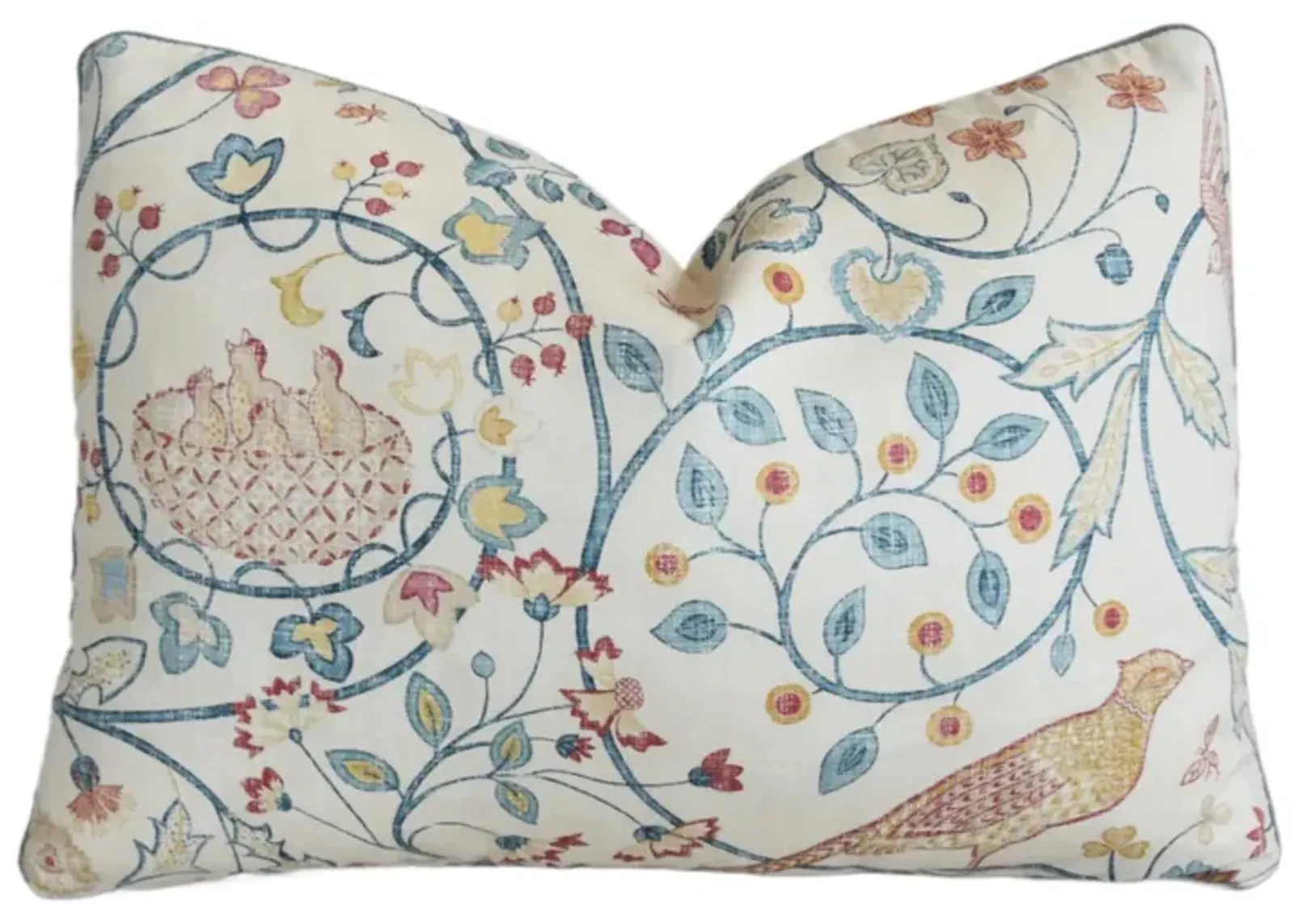 Morris & Co Birds & Floral Newill Pillow