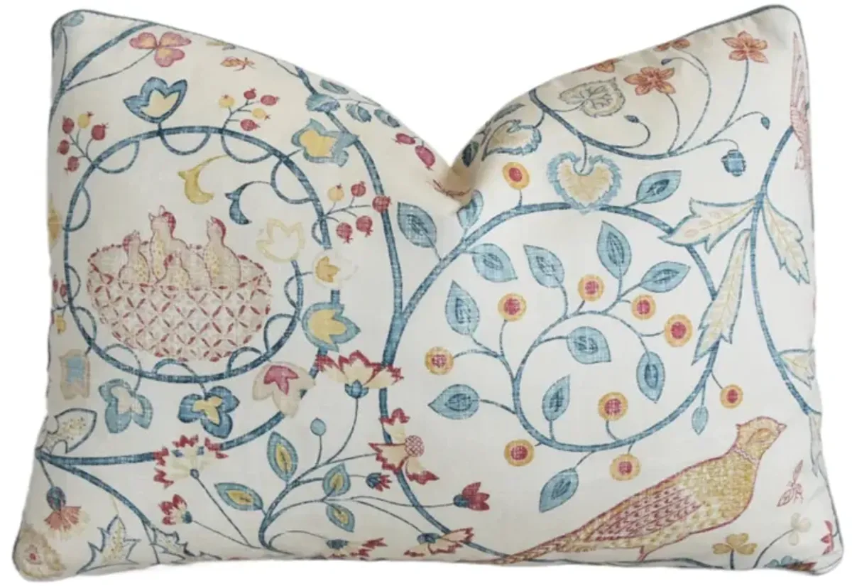 Morris & Co Birds & Floral Newill Pillow