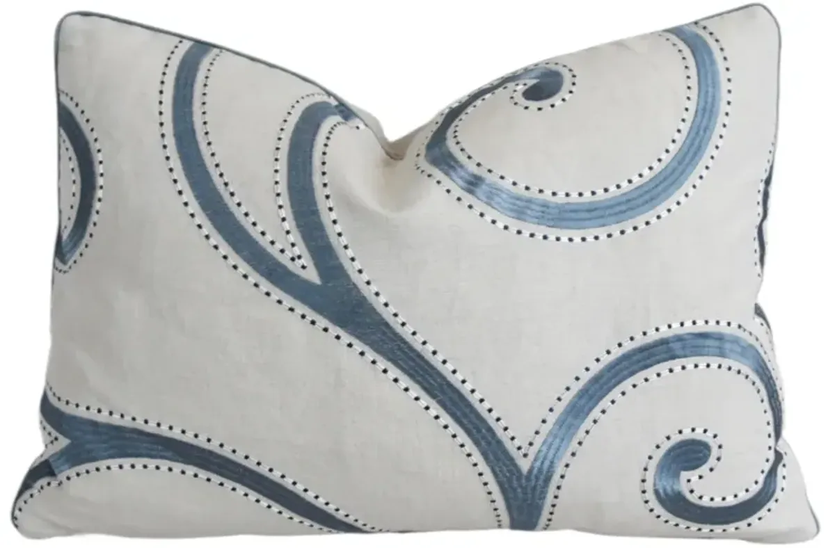 Manuel Canovas Embroidered Ciel Pillow