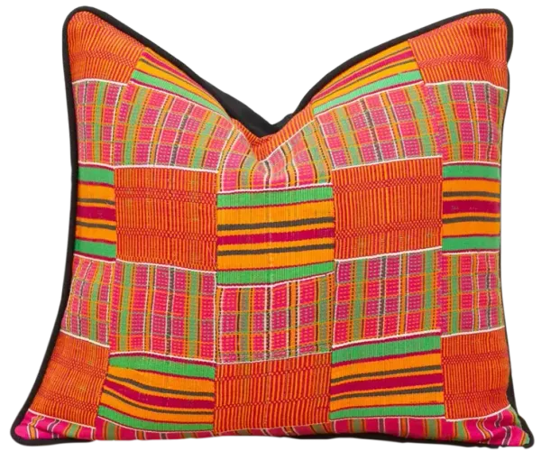 Colorful Vintage African Pillow Cover - de-cor