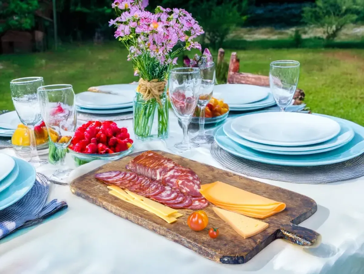 Antique French Bread/ Charcuterie Board - Brown