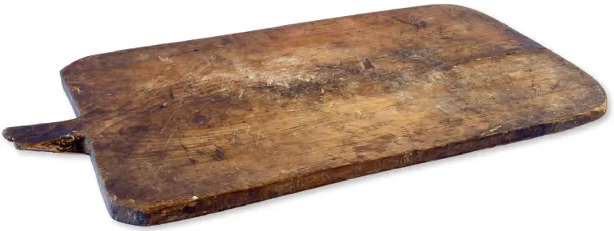 Antique French Bread/ Charcuterie Board - Brown