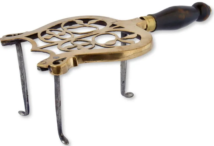 Antique English Brass Trivet