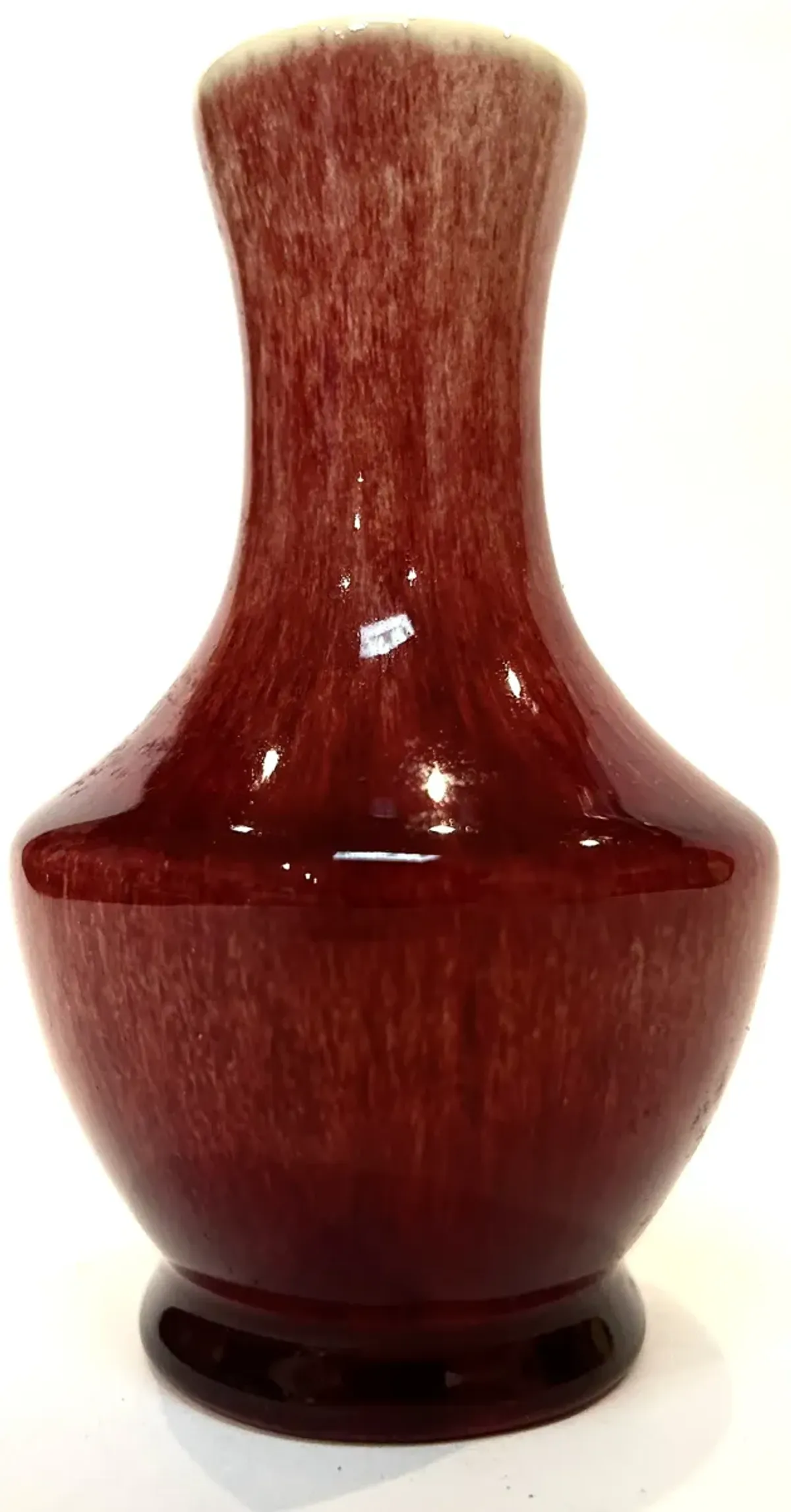 Catalina Pottery Oxblood Glaze Vase