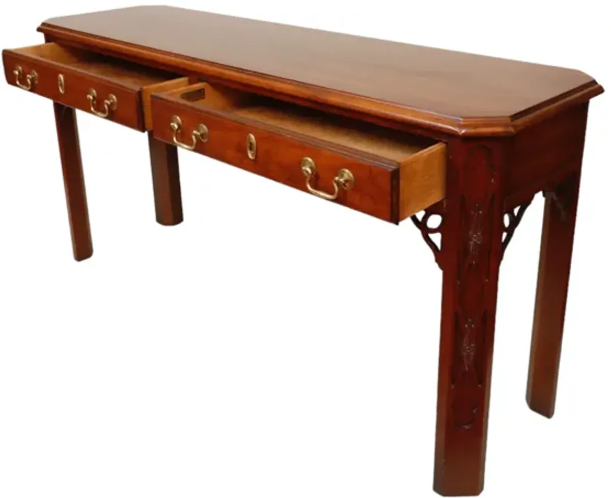 Mahogany Console Table by Century - Brown