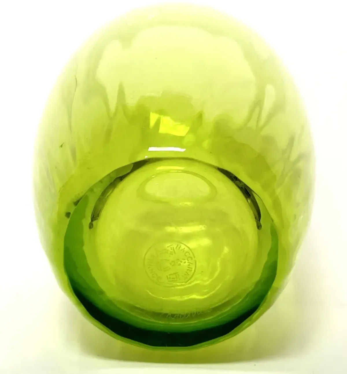 Baccarat French Crystal Vase - Green