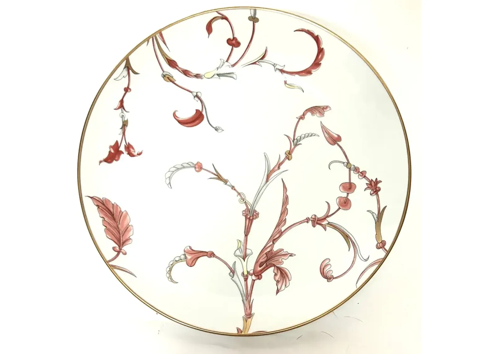 Ginori Gio Ponti ItalianCenterpiece Bowl - red