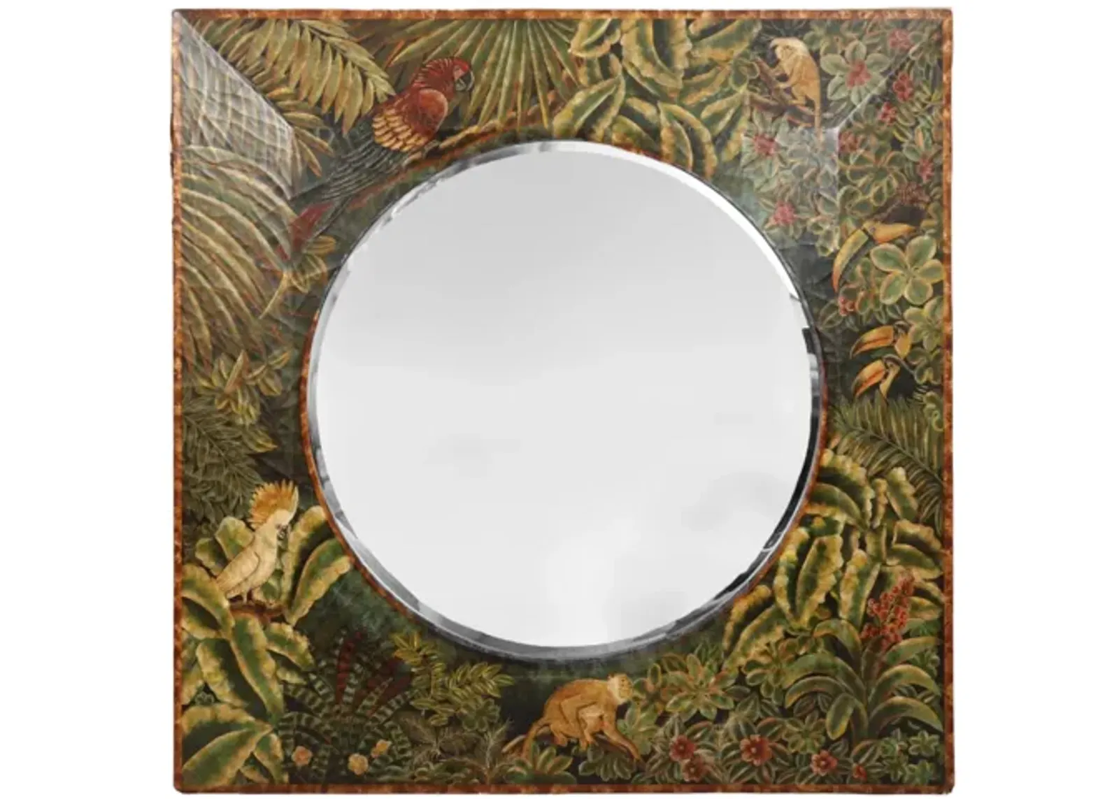 Maitland Smith Tropical Wall Mirror