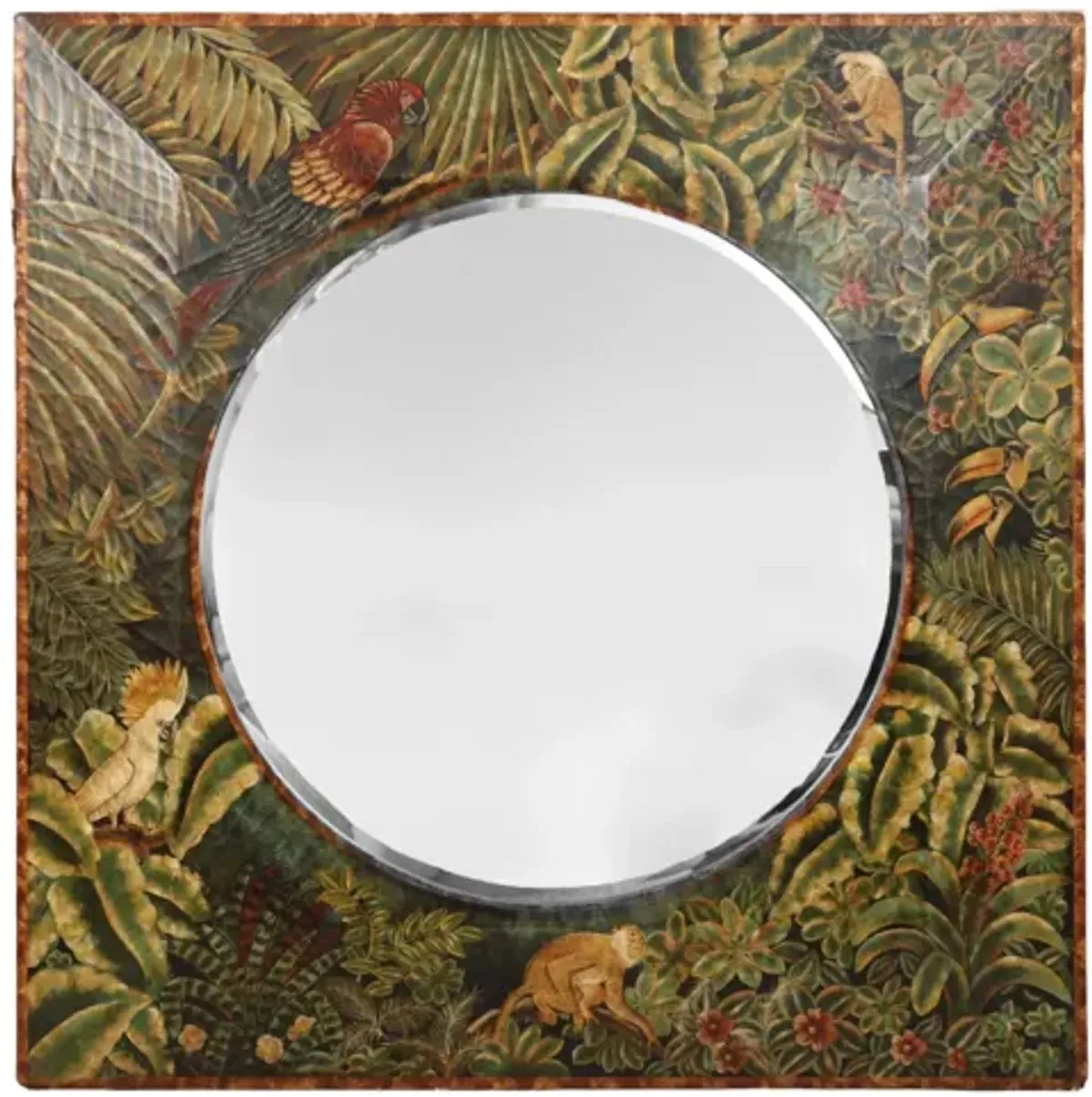 Maitland Smith Tropical Wall Mirror