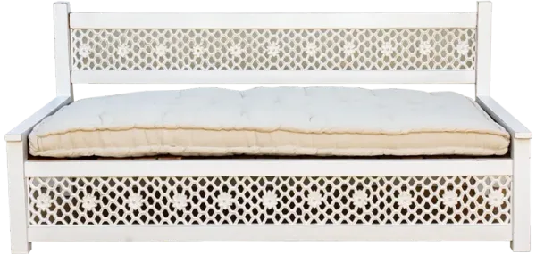 Moorish Floral Pearl Daybed Sofa - de-cor