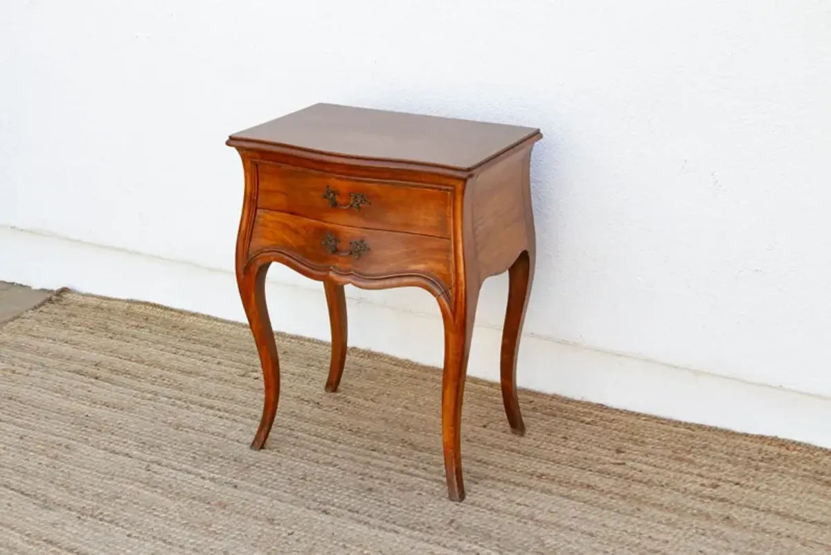Mid-Century French Walnut Small Dresser - de-cor