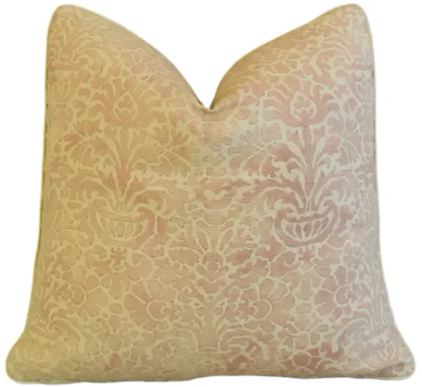 Fortuny-Style Le Gracieux Floral Pillow