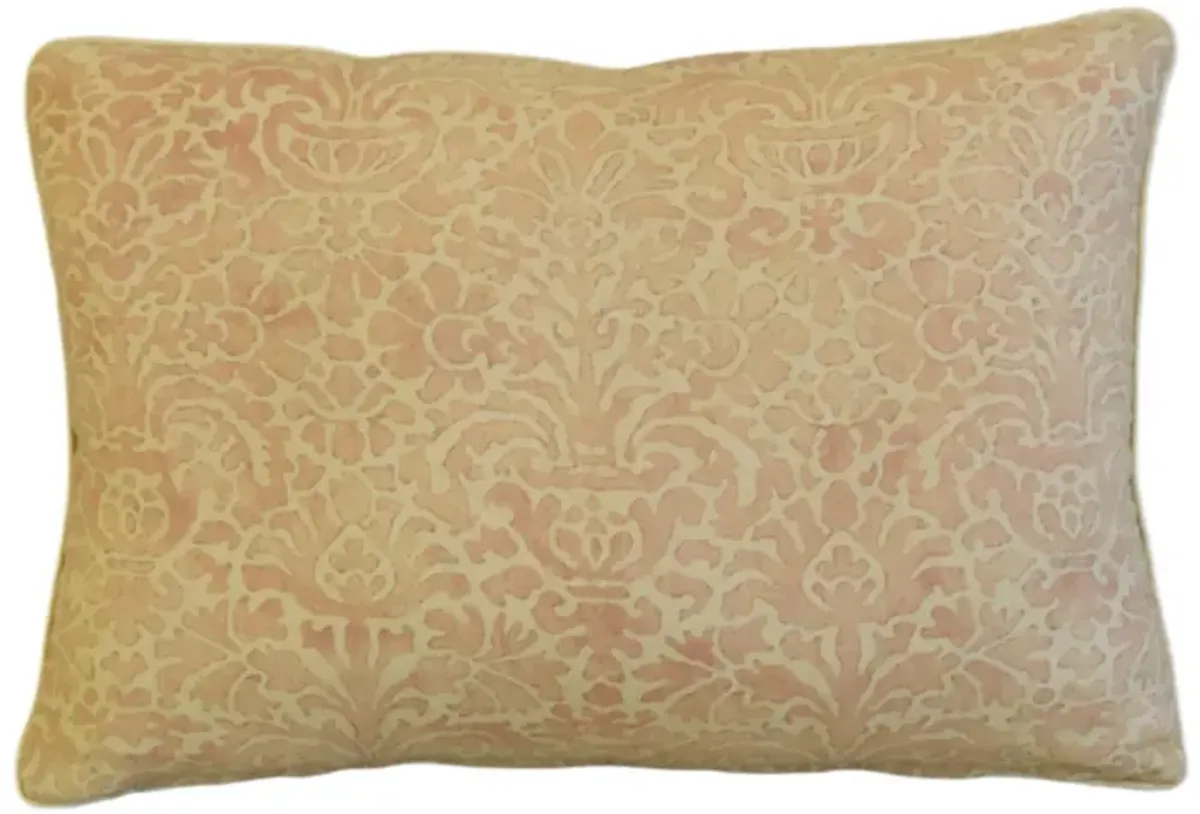 Fortuny-Style Le Gracieux Floral Pillow