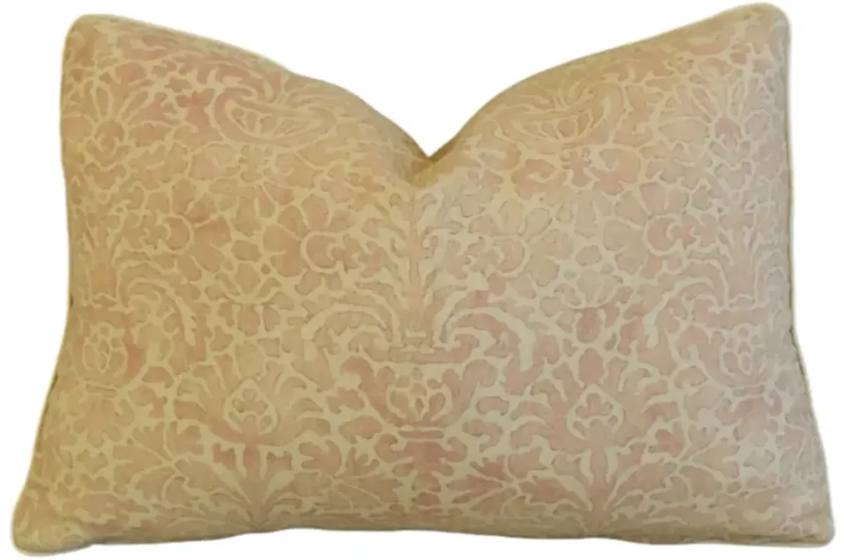 Fortuny-Style Le Gracieux Floral Pillow