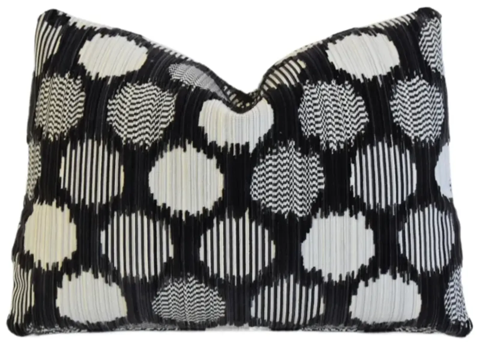 Schumacher Cirque Carbon Velvet Pillow