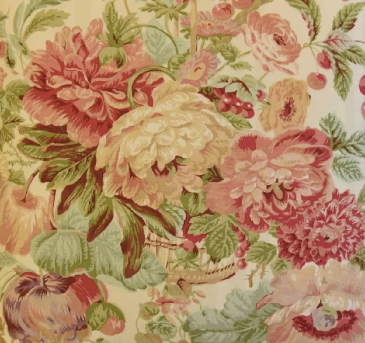 Ramm Fabrics Woodford Floral Pillow