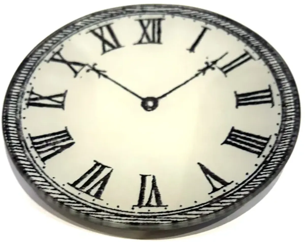 Clock Face Tray - Beige