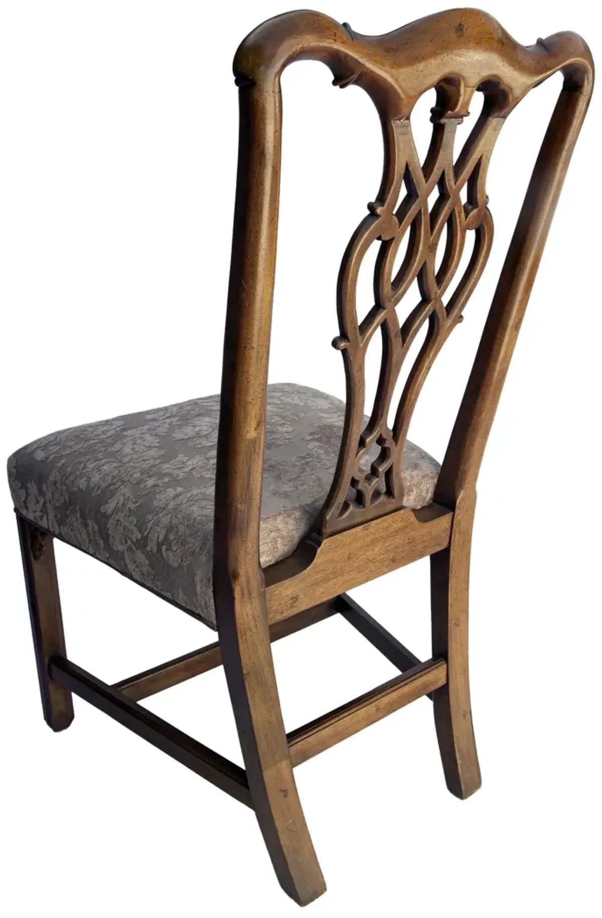 American Made Chippendale Dining Chairs - Brown