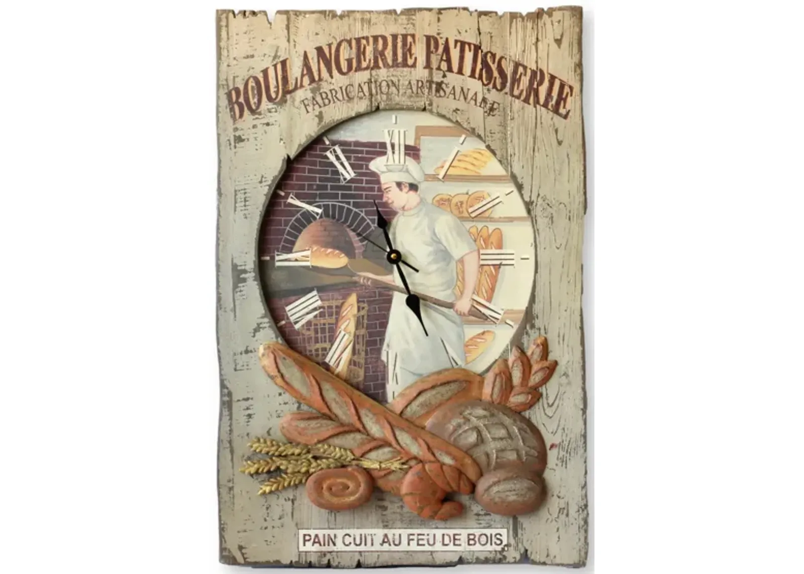 Vintage Decorative French Bakery Clock