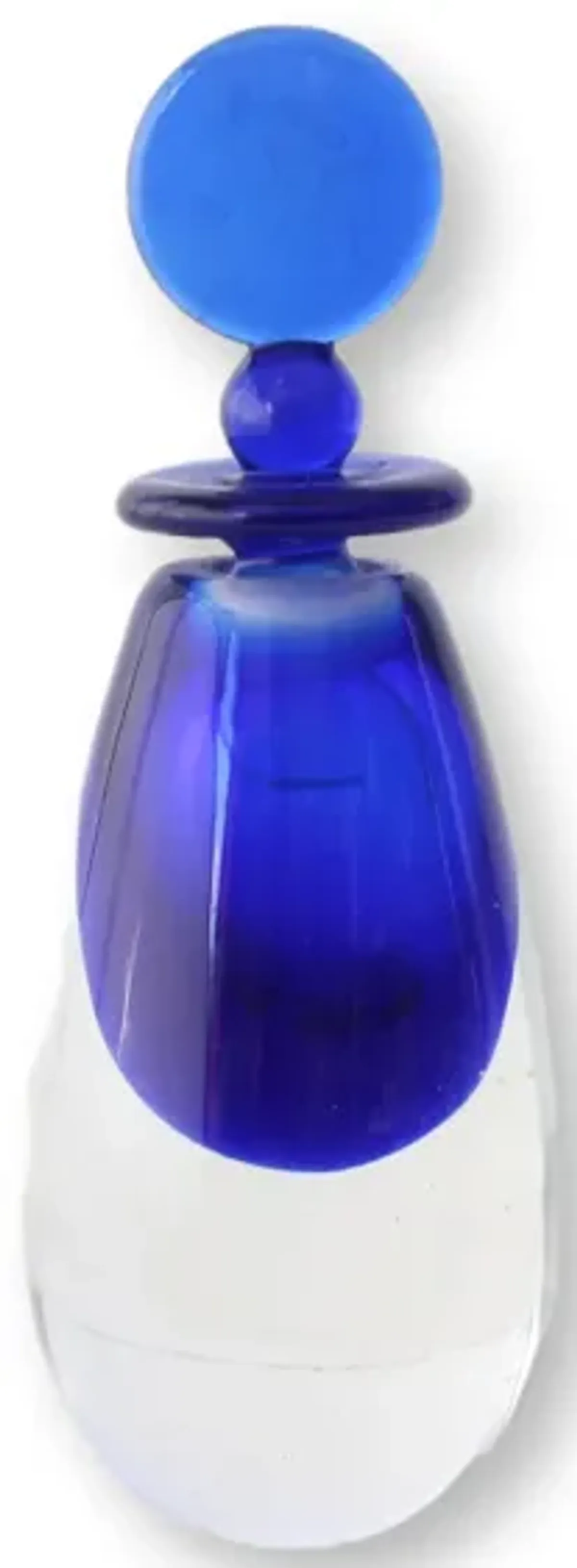 Hand-Blown Glass Perfume Bottle