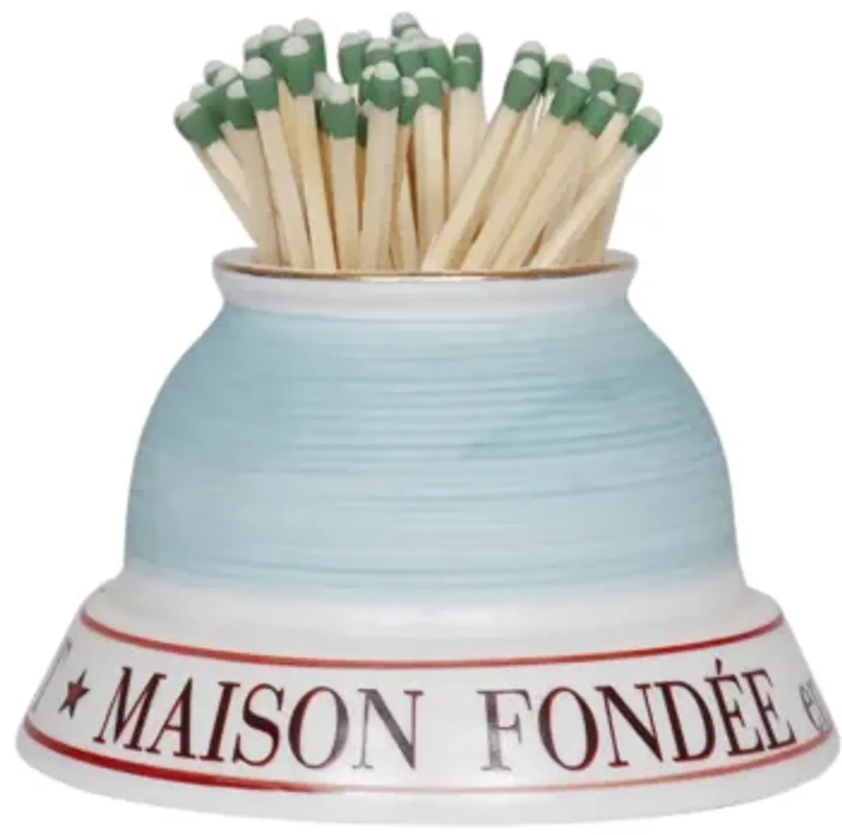 French Café Ceramic Match Striker