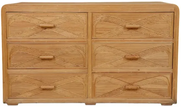 Pencil Reed Waterfall Dresser - Interesting Things - Brown