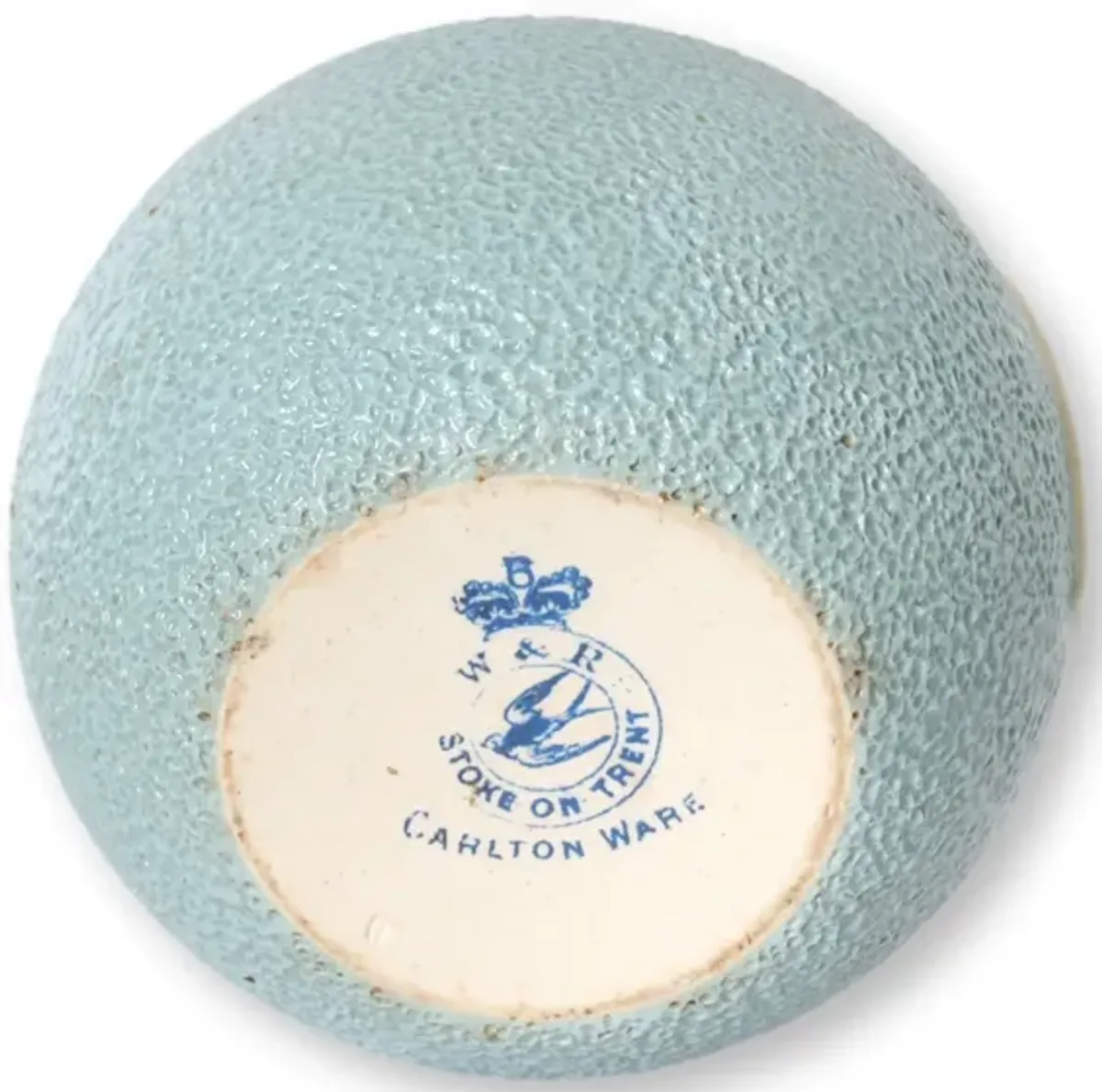 Antique Carlton Ware Blue Match Striker - The Queens Landing