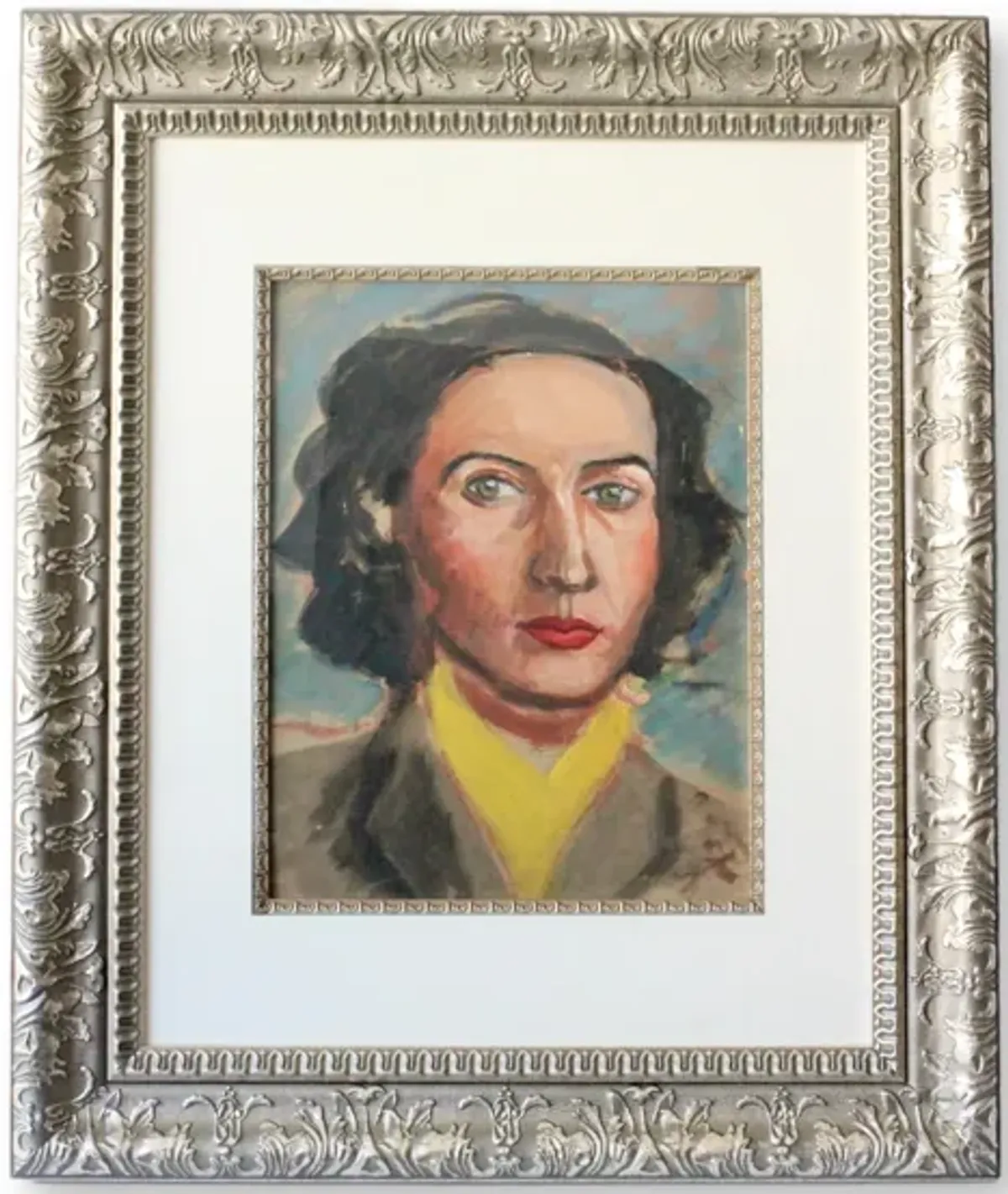 Midcentury Portrait of a French Woman