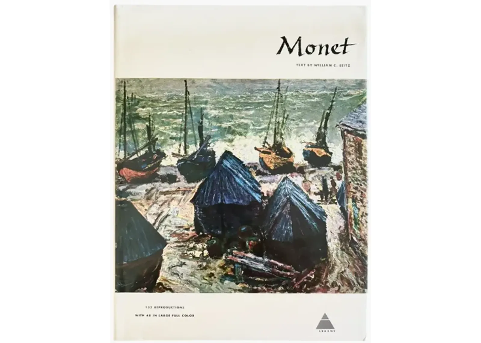 Monet Hardcover Art Book - Grey