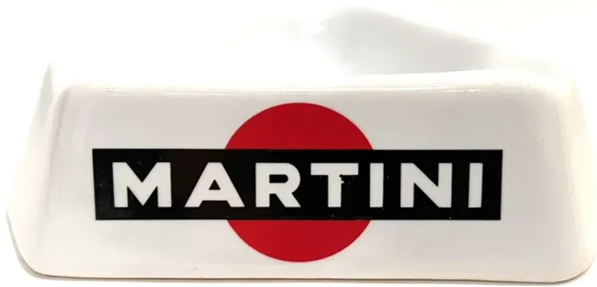 Martini Italian Caffe Ashtray - white