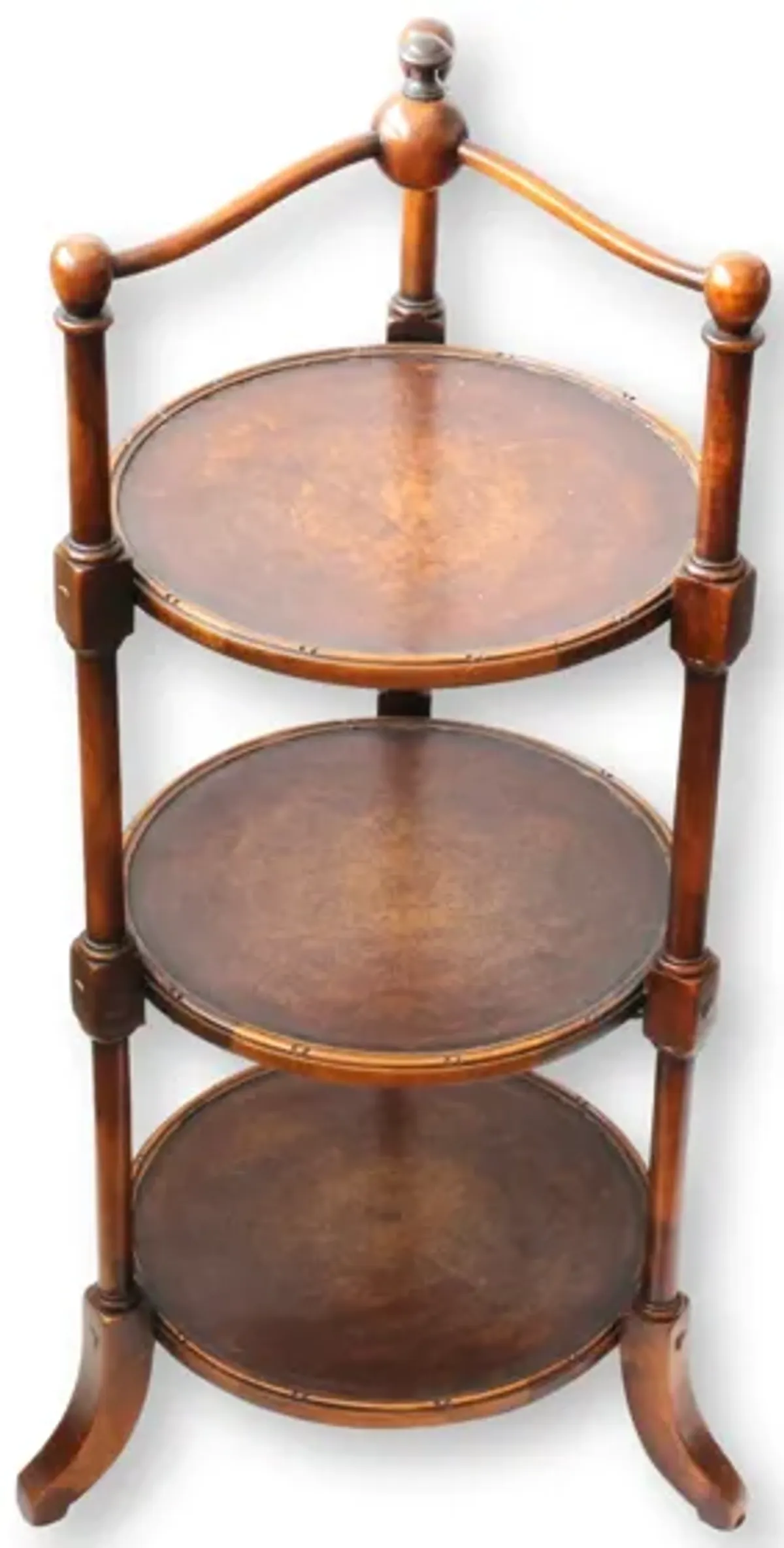 Theodore Alexander Three-Tier Side Table - Brown